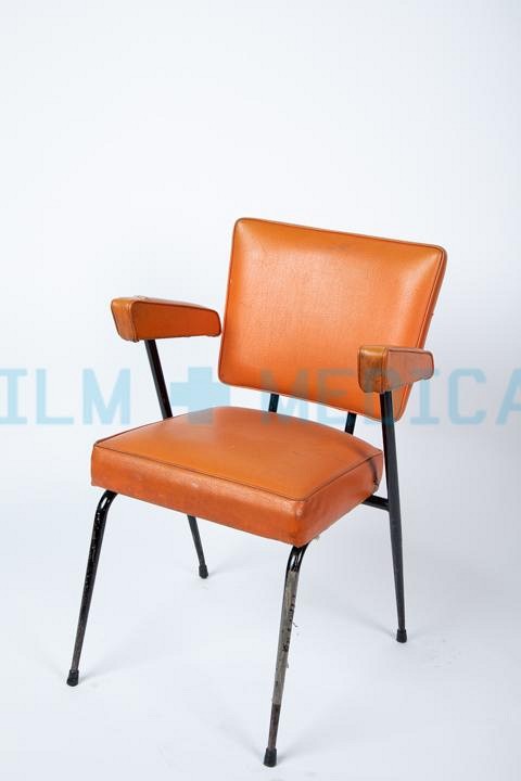 Waiting Room Chair in Orange 